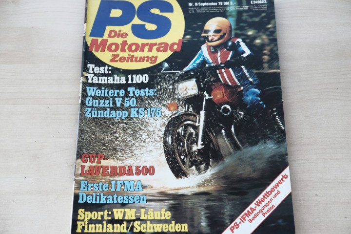 PS Sport Motorrad 09/1978